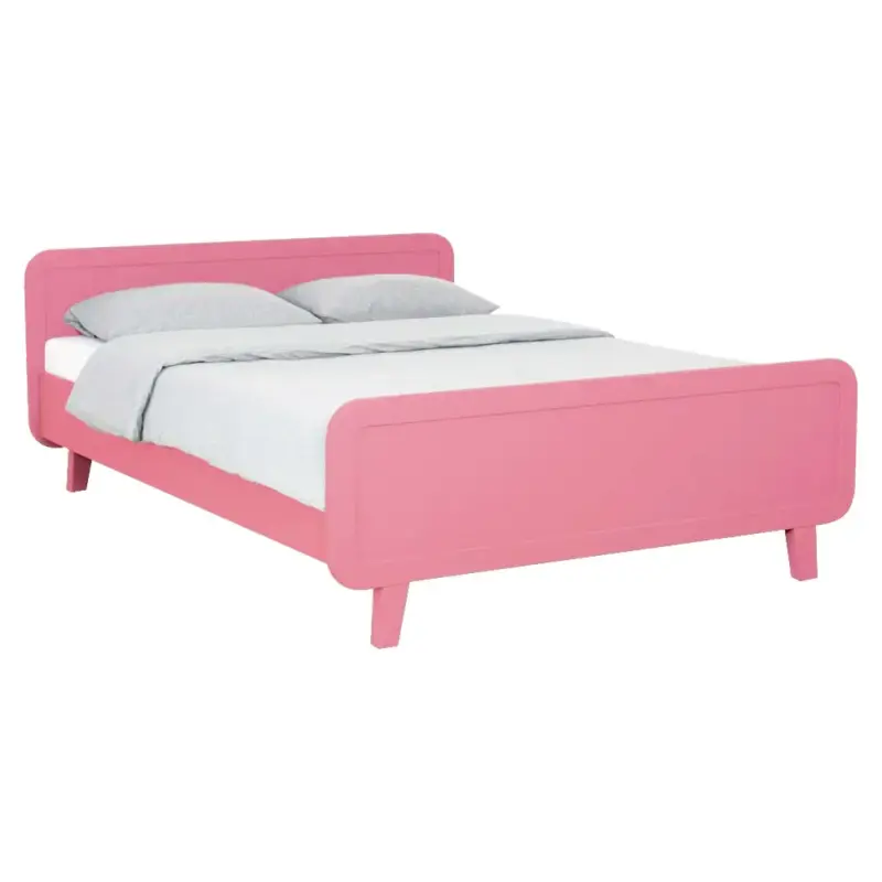 Laurette Kinderbett / Doppelbett "Le Lit Rond" 140 x 200 cm, Farbe: Vieux rose Neu