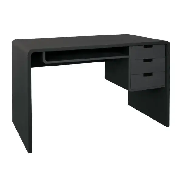 Neuheit Laurette Schreibtisch L65, Farbe: Charbon