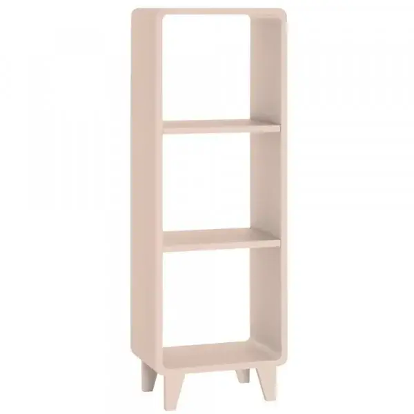 Sofort Bestellen Laurette schmales Bücherregal Millefeuille, Farbe: Rose poudre