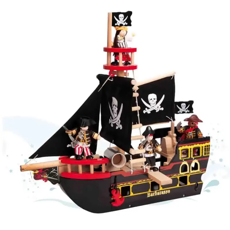 Le Toy Van Piratenschiff Barbarossa Neue Kollektion