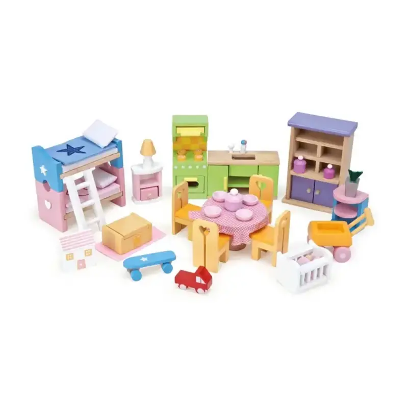 Le Toy Van Puppenhaus Zubehör Starter Möbel Set Rabatt