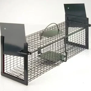 Super-Preis Lebendfalle "2" für Marder, Ratten etc. zwei Eingänge - 103 x 27 x 27 cm