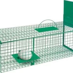 Lebendfalle für Marder, Ratten etc. ein Eingang - 28 x 28 x 75 cm Sonderangebot