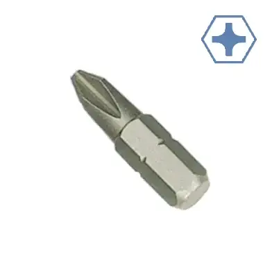 PH1 Bit, Kreuzschlitz Bit, S2 Stahl, 1/4 Zoll Highlight
