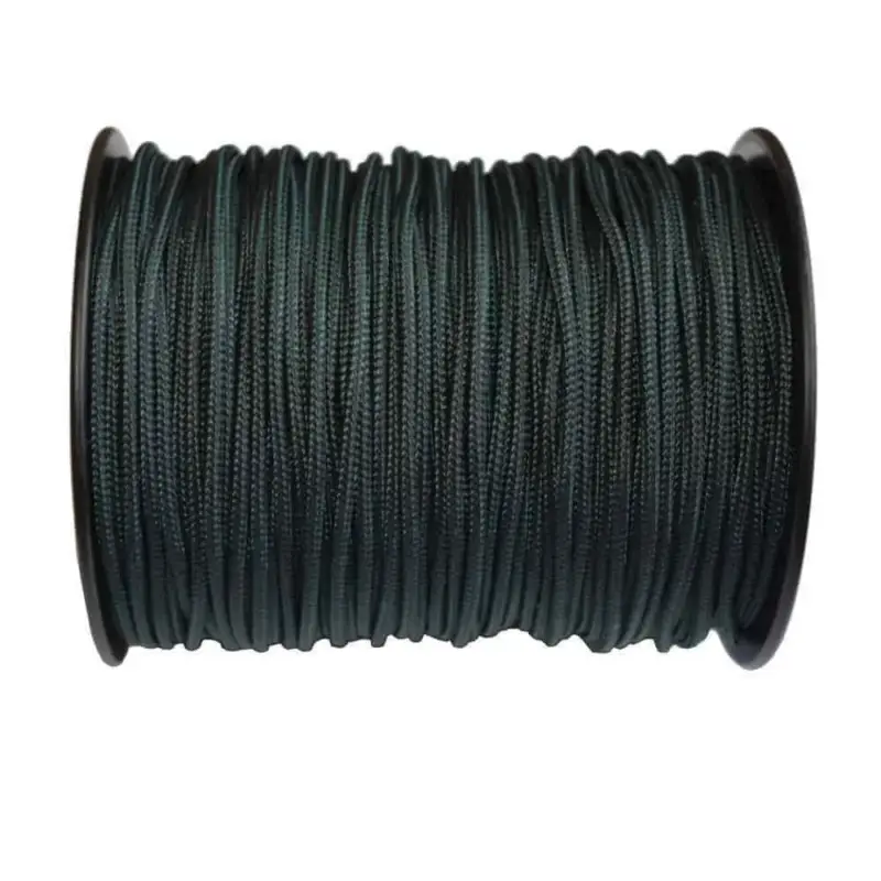 Neue Ware PP Kordel geflochten, 2,5mm, schwarzgrün, 85m, Befestigungskordel