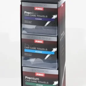 Expressversand PREMIUM TOWER BOX Mikrofasertücher 3 er Box