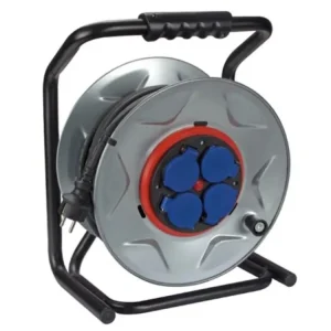 PROFI-KABELTROMMEL MIT 'ANTI-TWIST'-SYSTEM - NEOPREN - 40 m - 3G2.5 - 4 STECKDOSEN - SCHUTZKONTAKT (DEUTSCHES SYSTEM) Direkt Vom Hersteller