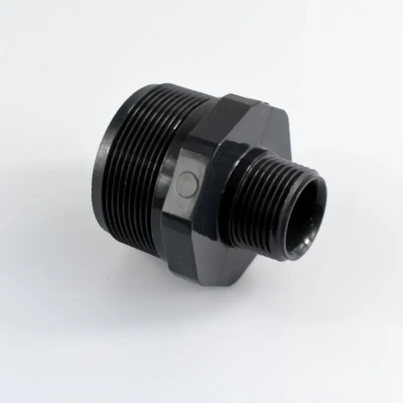 Finale Aktion PVC - U Doppelnippel reduziert AG 2" x 1"