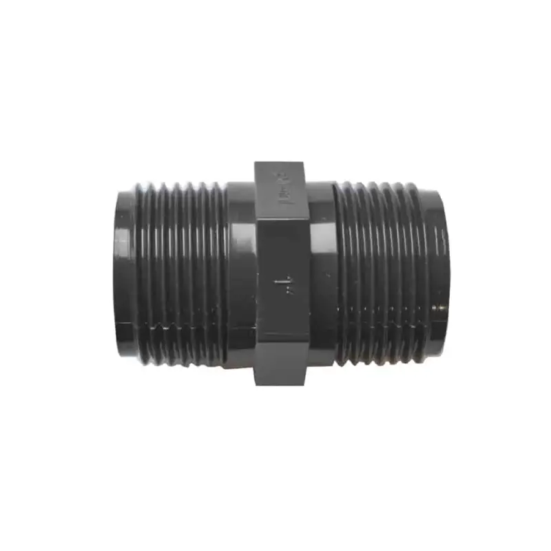 Finale Aktion PVC Fitting, PVC Doppelnippel 1", AG x AG, Rohrverbinder