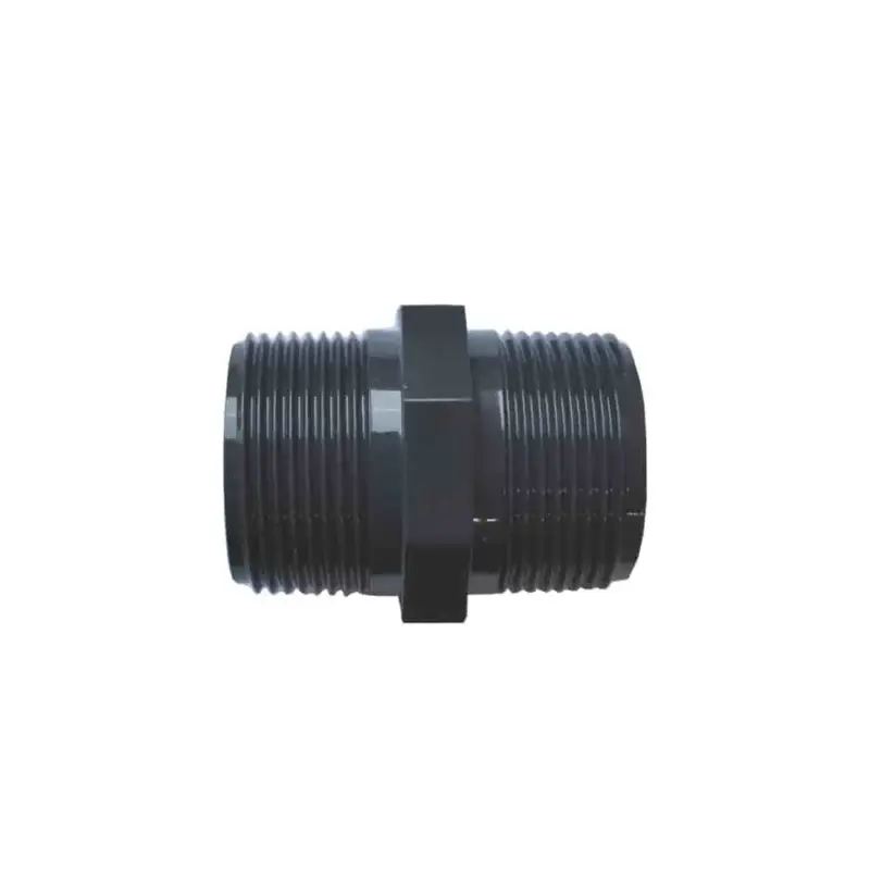 PVC Fitting, PVC Rohrverbinder, Doppelnippel 1 1/4", AG x AG, PVC-U Direktkauf
