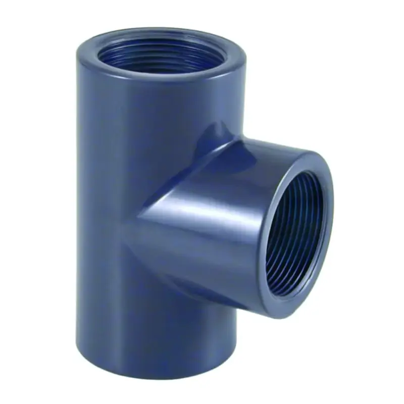 Letzte Chance PVC Fitting, T-Stück, 1 1/2 Zoll, PN10, Rohrverbinder