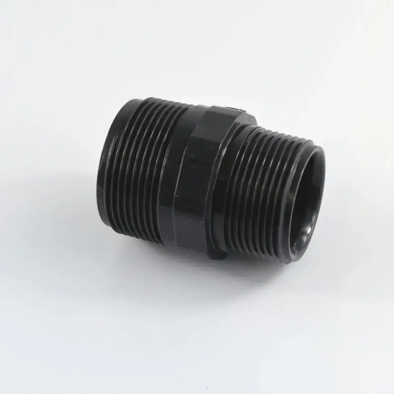 PVC Fittinge, Doppelnippel reduziert AG 1 1/2" x 1 1/4", PVC-U Fitting Must-Have