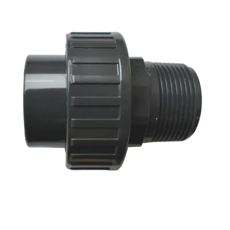 Abverkauf PVC Fittinge, PVC-U Verschraubung Klebemuffe 40mm, Rohrverbinder