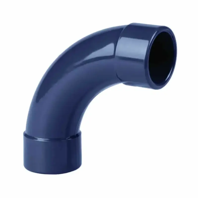 Must-Have PVC Fittings, PVC Bogen 90 Grad, Klebefittinge 25mm, U Form