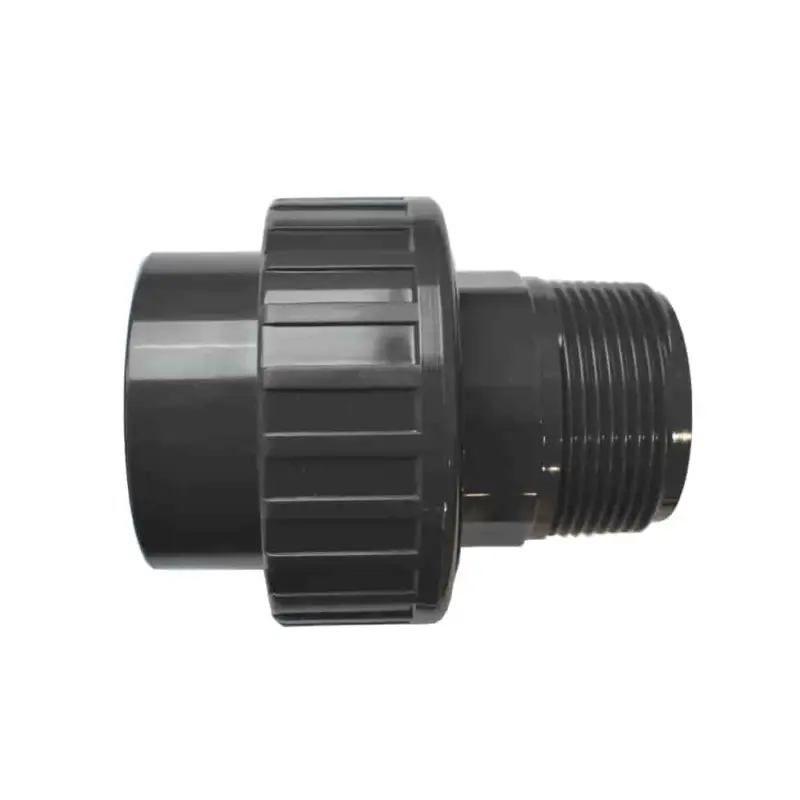PVC Fittings, Verschraubung 50mm, Klebemuffe Geprüft