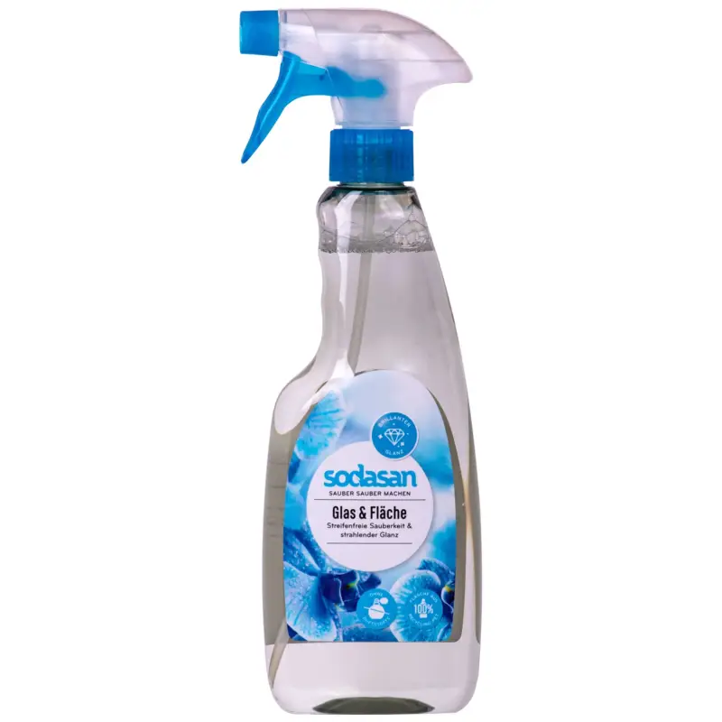 Neue Kollektion SODASAN Glasreiniger & Flächenreiniger 500ml