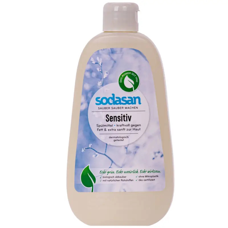 SODASAN Hand Spülmittel SENSITIVE 500ml Versand Am Gleichen Tag