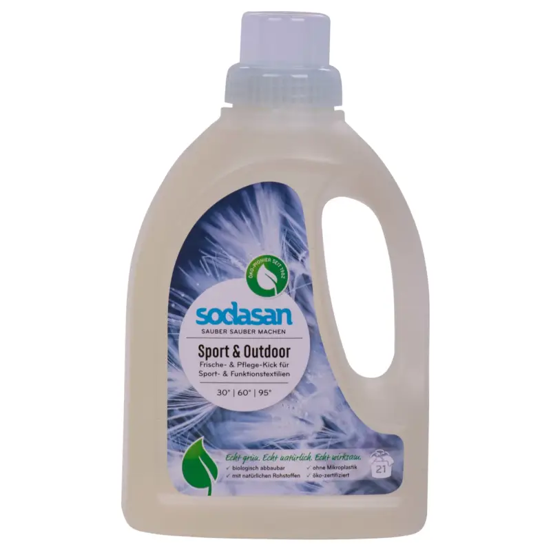 SODASAN Sport & Outdoor 750 ml Flüssigwaschmittel Solange Der Vorrat Reicht