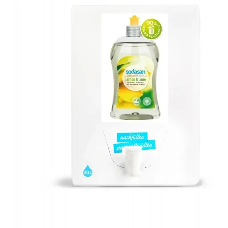 SODASAN Spülmittel Lemon & Lime 20 Liter Bag in Box Sichere Zahlung