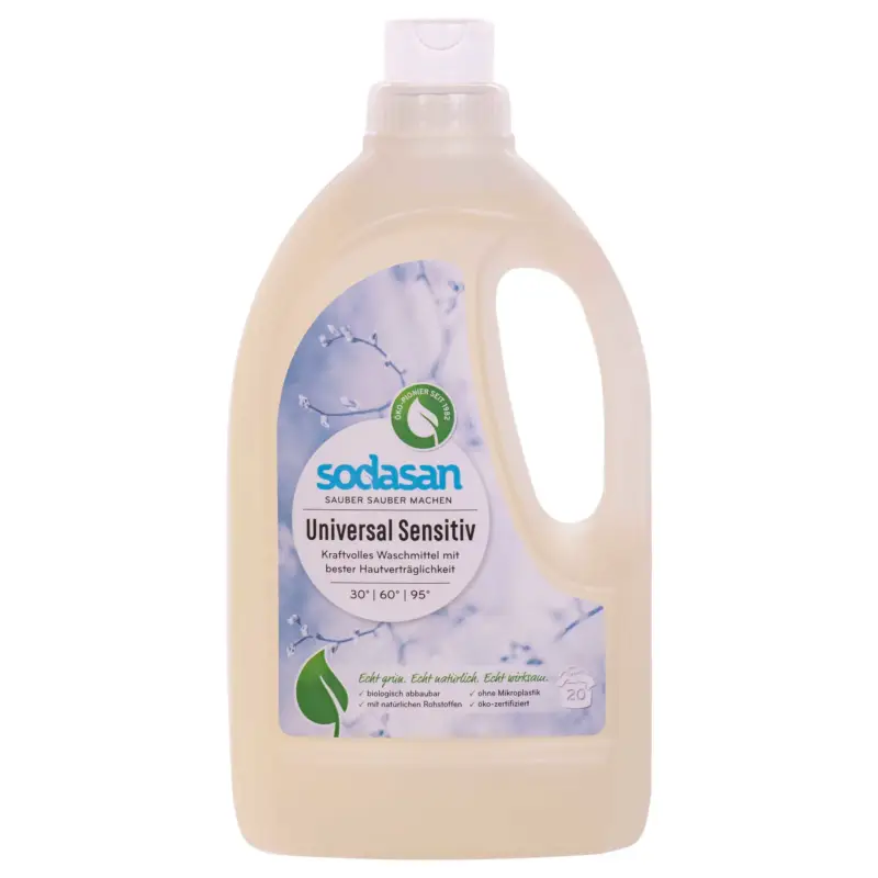 SODASAN Universal Waschmittel sensitive 1,5 Liter Schnäppchen
