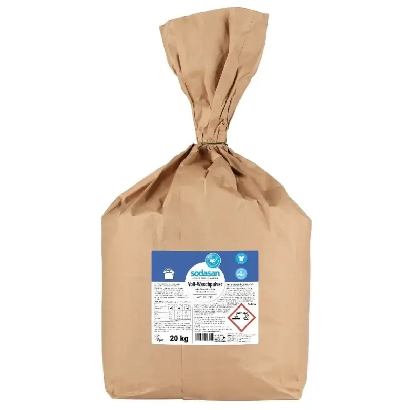 Heißes Angebot SODASAN Voll-Waschpulver Limette 20kg für weißes und Buntes