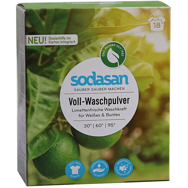 Direktkauf SODASAN Vollwaschpulver 1,01 kg für weißes & Buntes