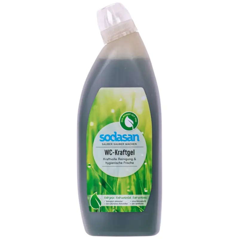 Ausverkauf SODASAN WC Reiniger Kraftgel 750 ml in der Schräghalsflasche