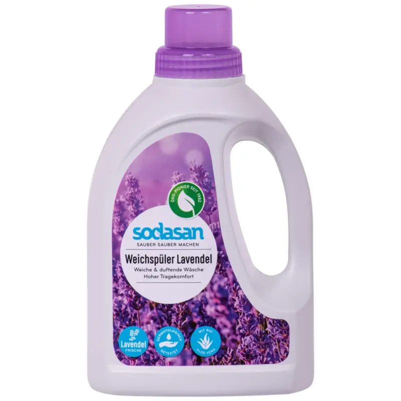 Wochenendangebot SODASAN Weichspüler Lavendel 750 ml