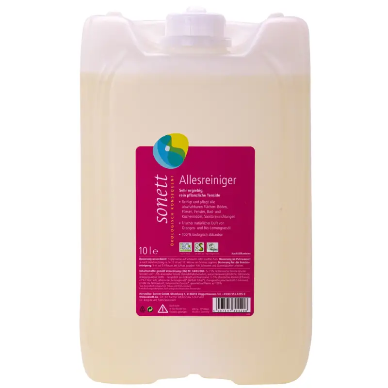 SONETT Allesreiniger 10 Liter Mega-Angebot