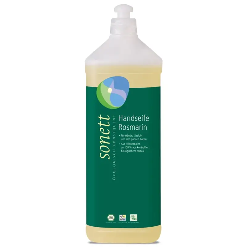SONETT Handseife Rosemarin 1 Liter Nachfüllflasche Solange Der Vorrat Reicht