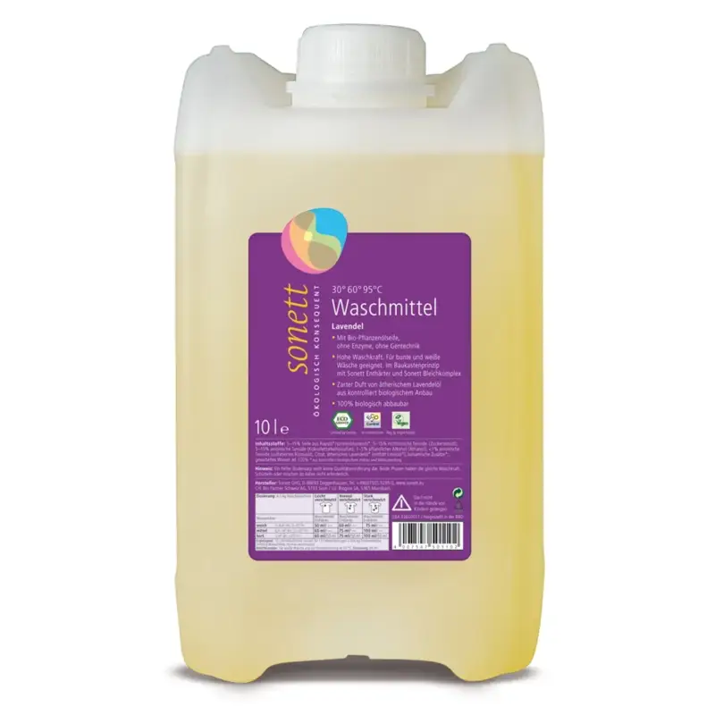SONETT Waschmittel flüssig Lavendel 10 Liter Nur Heute