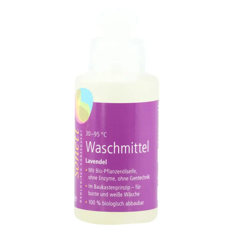 Jetzt Kaufen SONETT Waschmittel flüssig Lavendel 120 ml Probiergröße