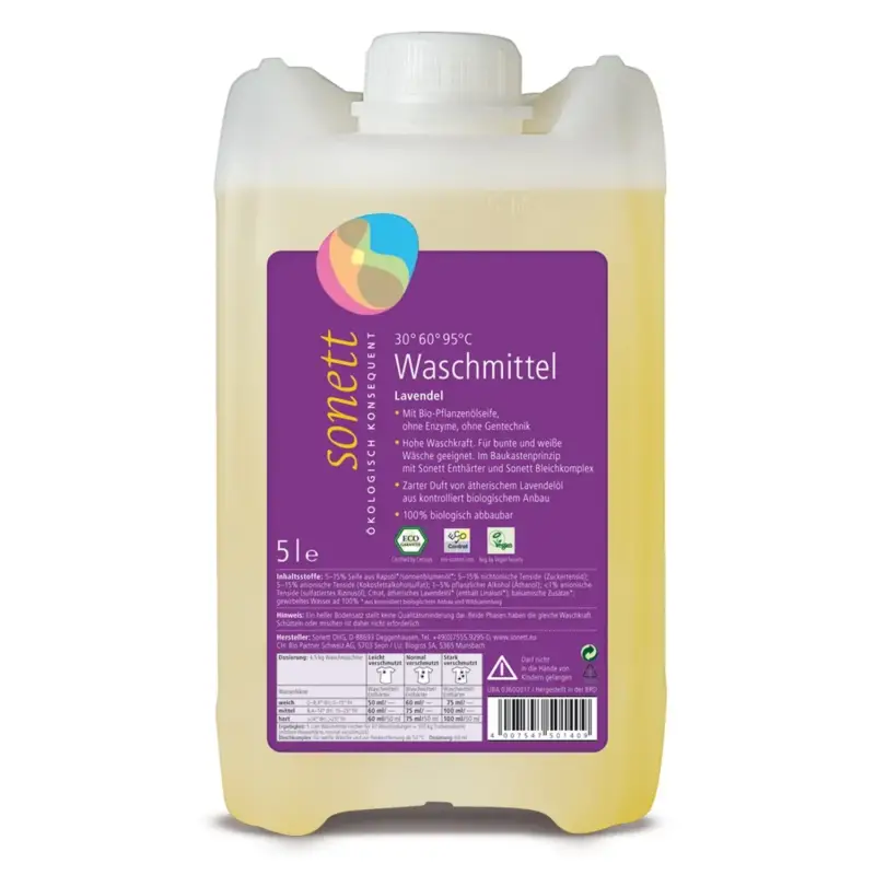 Top-Seller SONETT Waschmittel flüssig Lavendel 5 Liter