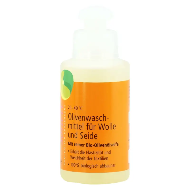 Neue Ware SONETT Waschmittel flüssig Olive 120 ml WOLLE & SEIDE