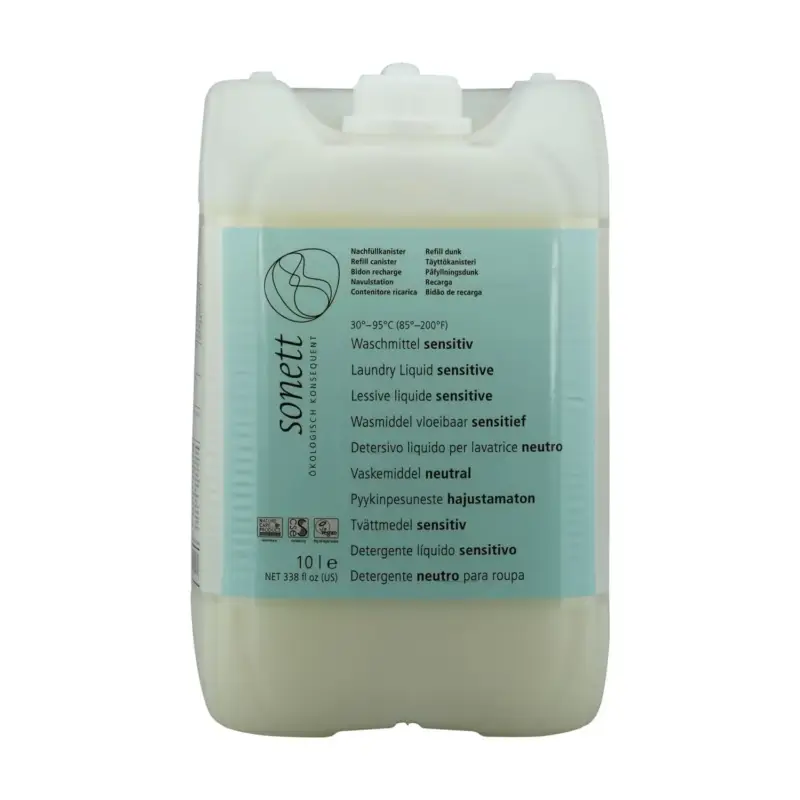 Begrenztes Angebot SONETT Waschmittel flüssig sensitiv 10 Liter ohne Duft- und Farbstoffe