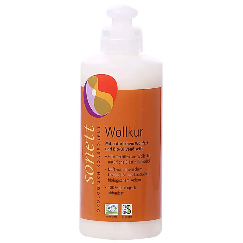 Markenprodukt SONETT Wollkur 300 ml für Wolle & Feines