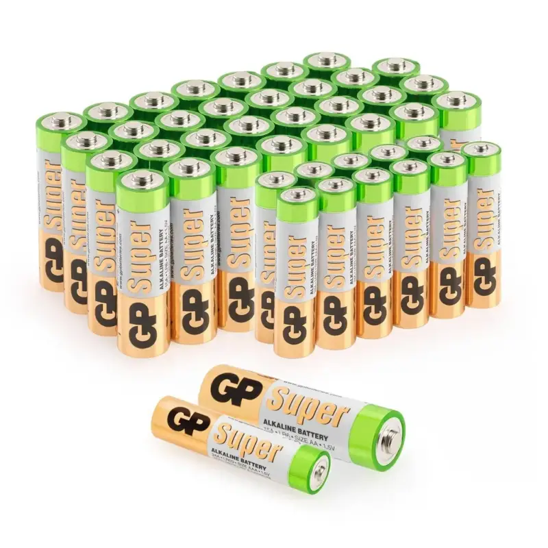 Nur Heute SUPER Alkaline Mix Pack mit 32 x Mignon (AA) und 12 x Micro (AAA) Batterien