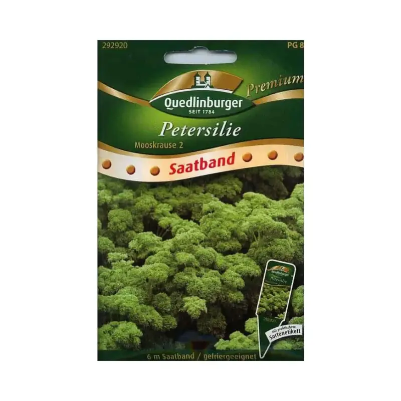 Saatband Petersilie, Mooskrause, einfache Aussaat Markenprodukt
