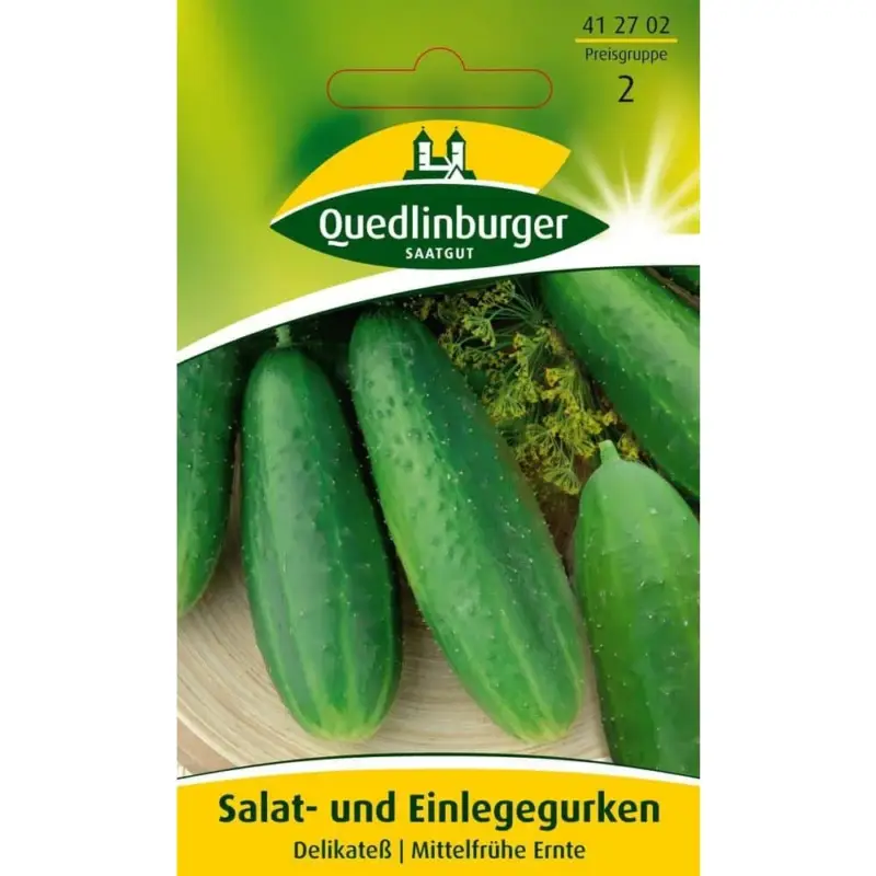 Preisknaller Salatgurke, Einlegegurken, Gurkensamen