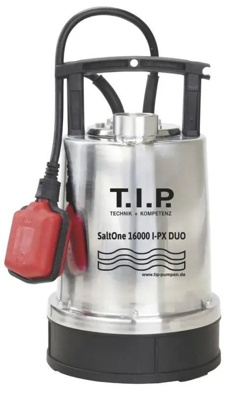 Salzwasserresitente Pumpe Edelstahl "SaltOne 16000 I-PX DUO" - bis 16.000 l/h Fördermenge Super-Preis