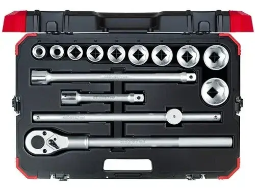 Super-Preis Steckschlüssel Satz 3/4 SW22-50 mm 14-teilig