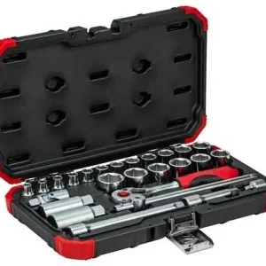 Preisknaller Steckschlüssel Satz 3/8 SW6-24 mm 26-teilig