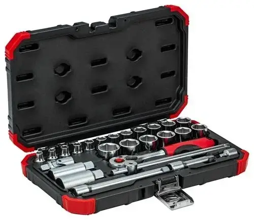 Preisknaller Steckschlüssel Satz 3/8 SW6-24 mm 26-teilig