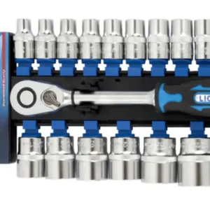 Sonderangebot Steckschlüssel Satz, 1/2 Zoll Nusskasten, 19-teilig, Industrie, Knarre