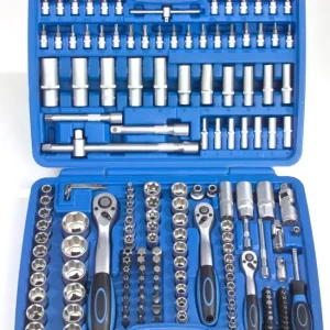 Steckschlüssel Satz, 1/4", 3/8 " + 1/2" Antrieb, 171-teilig Saisonangebot