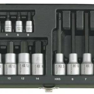Steckschlüsselsatz HX, 1/4" + 1/2" (18-teilig) Sofort Bestellen
