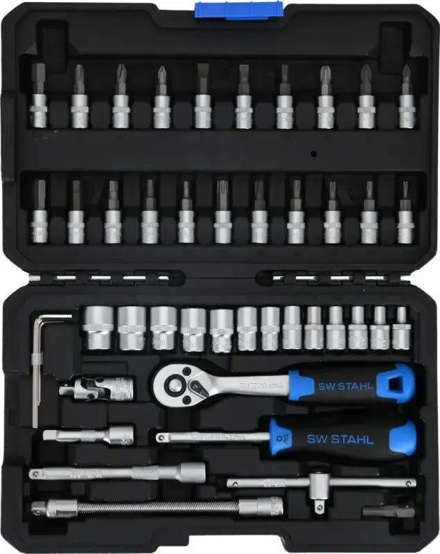 Ausverkauf Steckschlüsselsatz, 1/4", 48-teilig