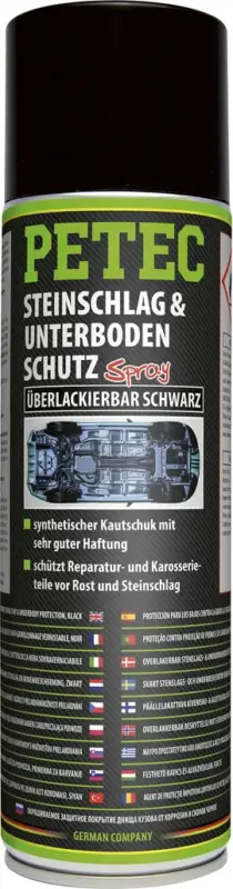 Billig Steinschlag & Unterbodenschutz Spray, schwarz, 500 ml