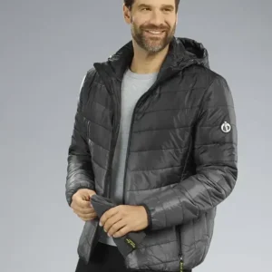 Steppjacke, Farbe schwarz/grau, Gr.L Direkt Vom Hersteller