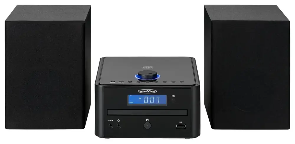 Versand Am Gleichen Tag Stereo Micro-HiFi-System mit UKW, USB, MP3/CD und Bluetooth